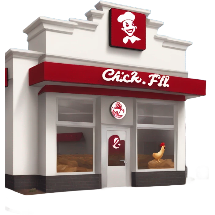 Chick fil a emoji