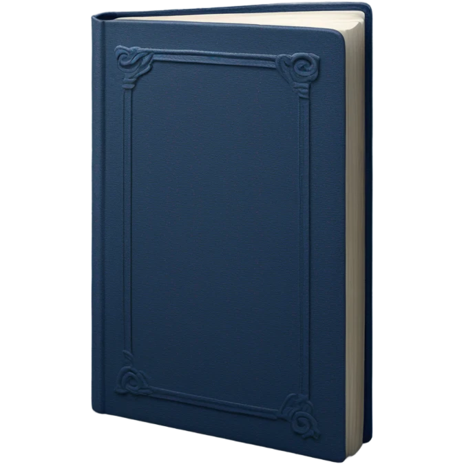 navi blue book emoji