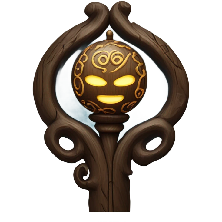 Magic staff cane emoji