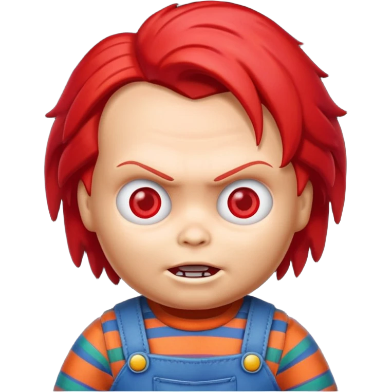Un emojin de chuky emoji