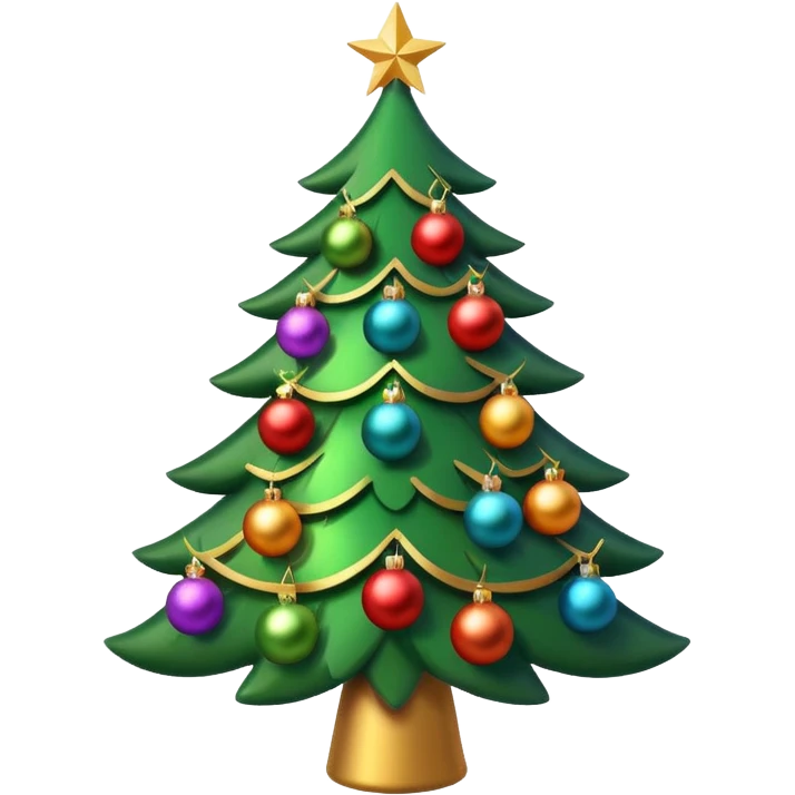 Christmas tree emoji
