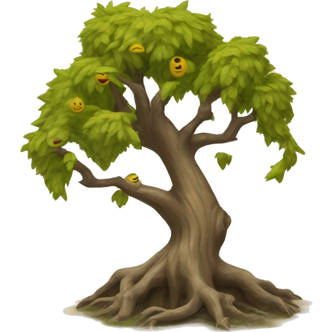 whomping willow tree emoji