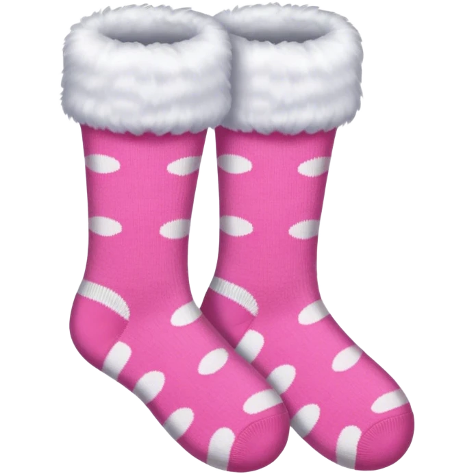  Cute pink socks emoji