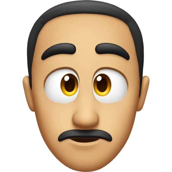 side eye with eyebrows  emoji
