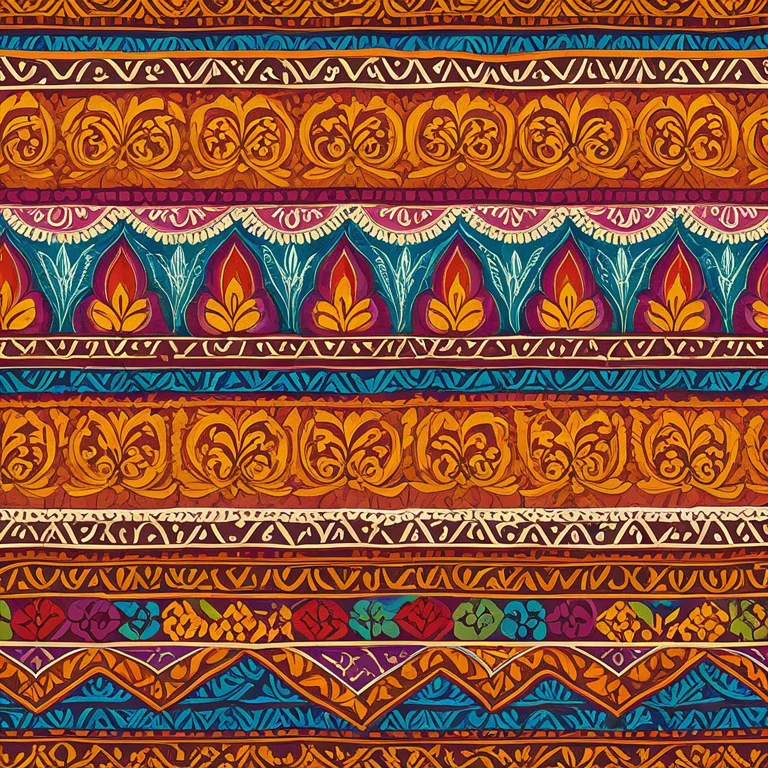 Cinematic Realistic Indonesian Batik Emoji, depicted as a richly patterned textile with intricate colorful designs, rendered with vivid textures and dynamic cultural lighting that captures its artistic heritage. emoji