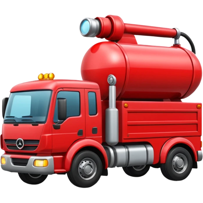 Camion avec des gyropahre emoji