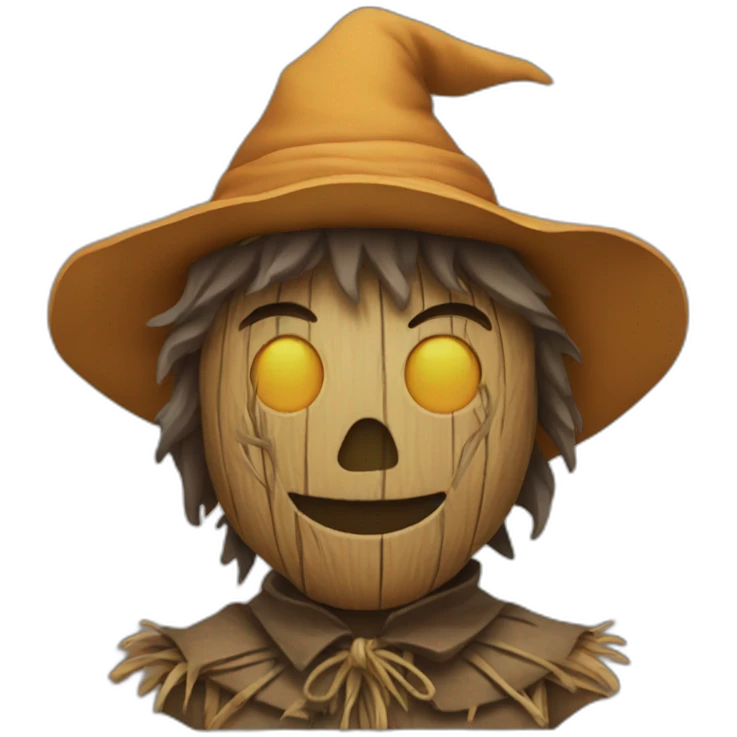 scarecrow emoji