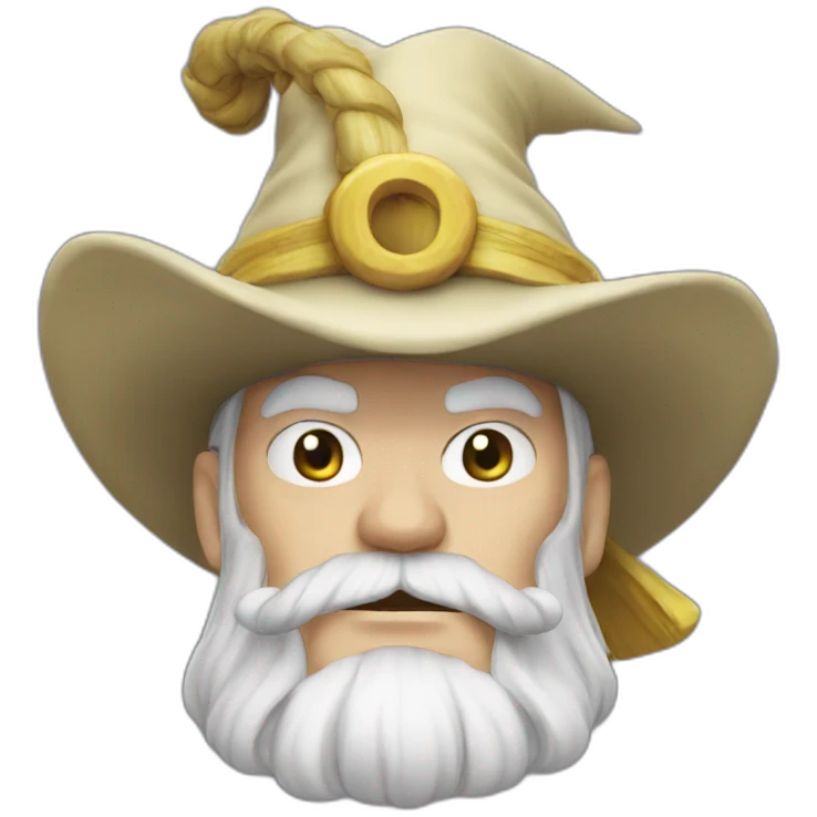 wizard whitebeard emoji