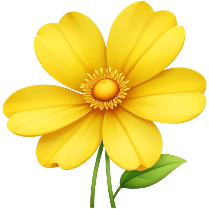 flor amarilla emoji