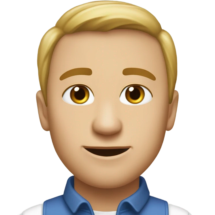 Девочка с белыми волосами, голубые глаза emoji
