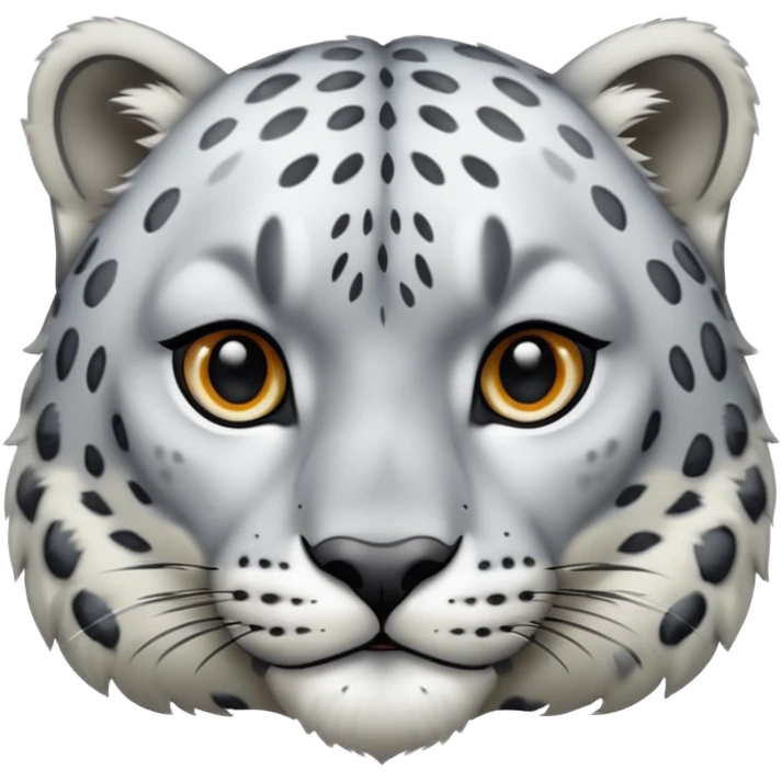 Snow leopard emoji