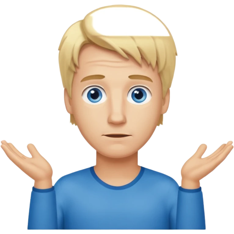 many german guy shrug emoji