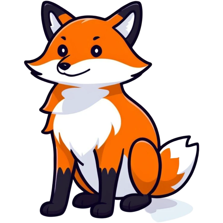 cute fox emoji