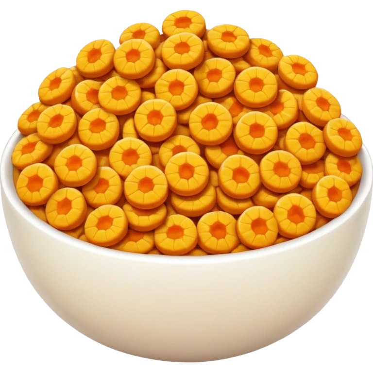 Cereal orange Flavour emoji