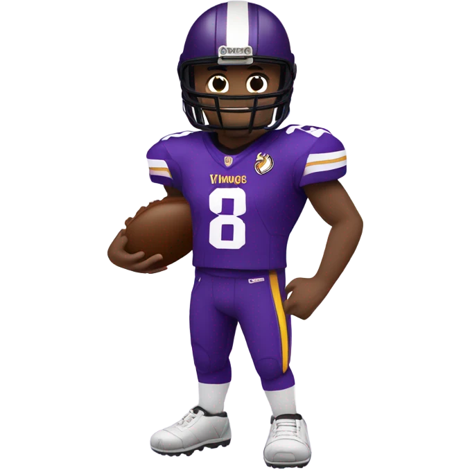 Minnesota vikings football player emoji