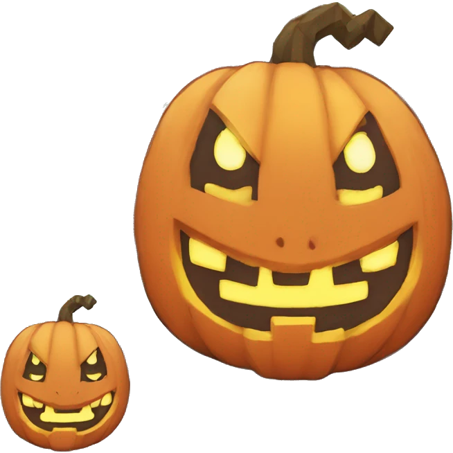 pokemon pumpkin minecraft badge medal future cute emoji