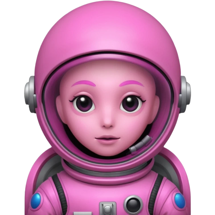 Pink Alien emoji
