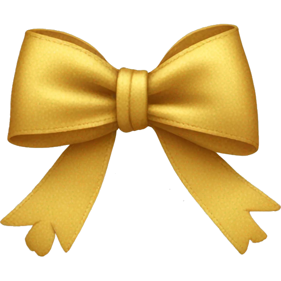 Coquette bow emoji