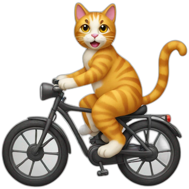 cat-riding-bike emoji