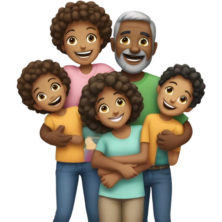 Big Family Love emoji