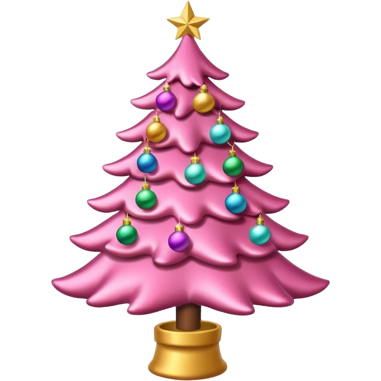 Pink Girly Christmas emoji