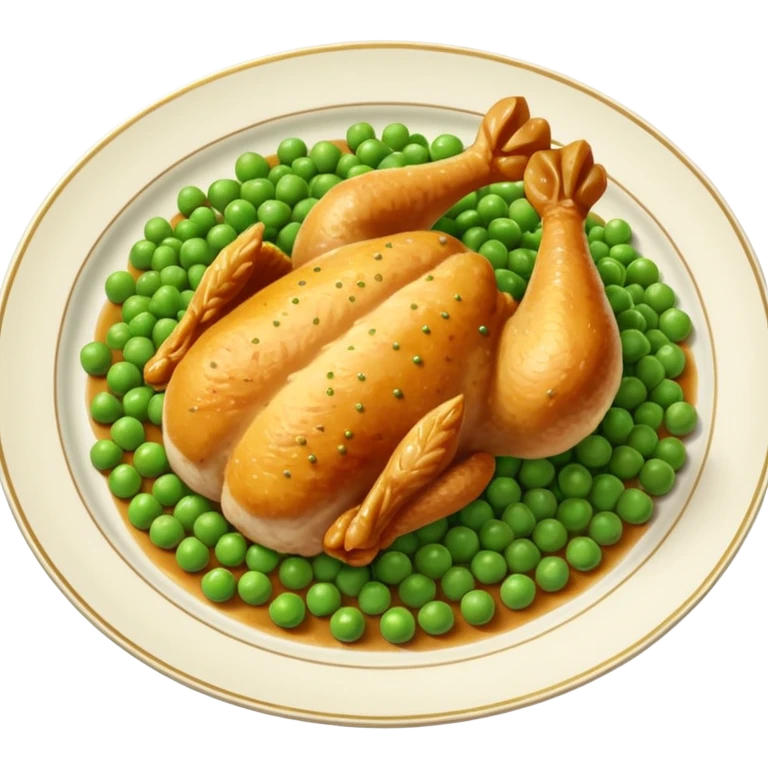 chicken peas  emoji