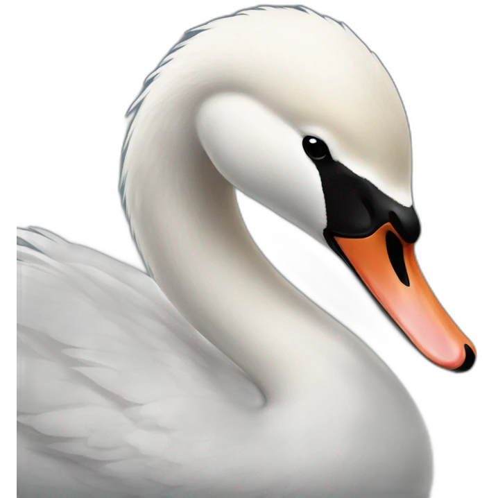 Crying Swan  emoji
