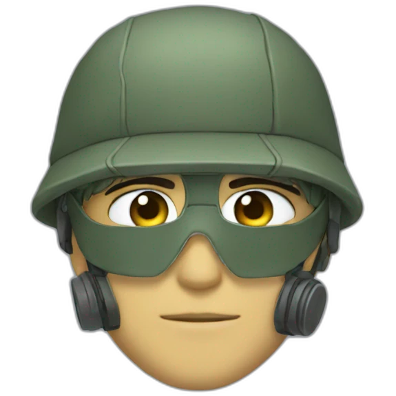 Anime Sniper Mask emoji