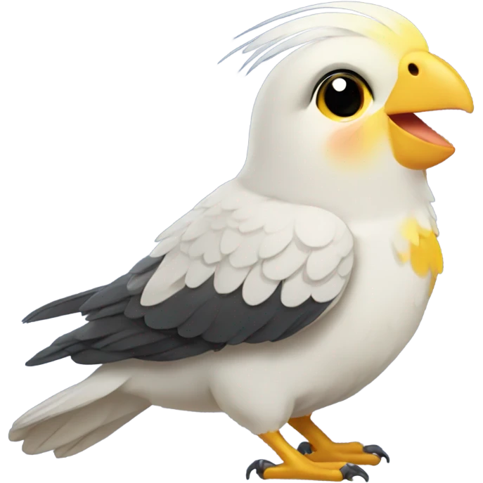 happy cockatiel emoji