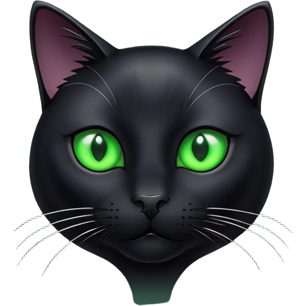 Black cat emoji