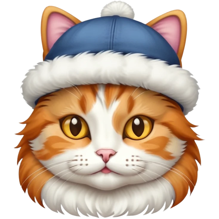 Cat with a hat emoji