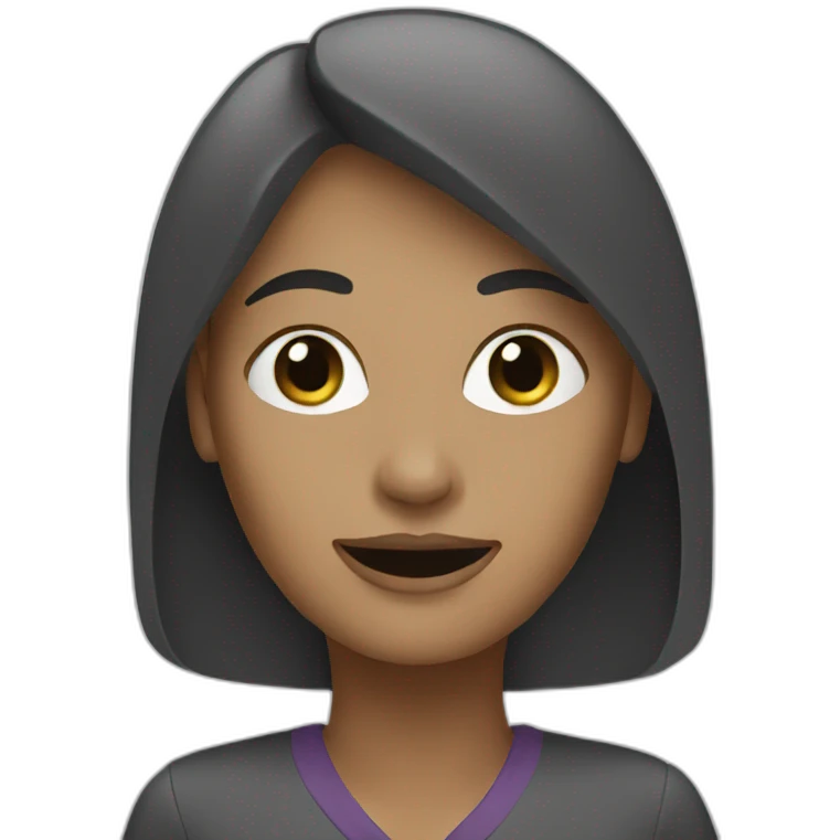 presentation white woman emoji