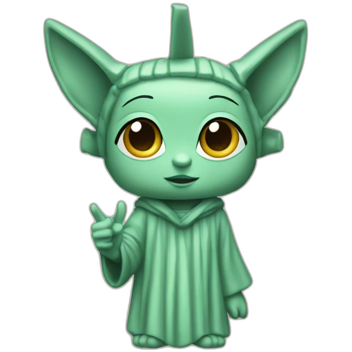 Statue of Liberty hoodie Dobby emoji