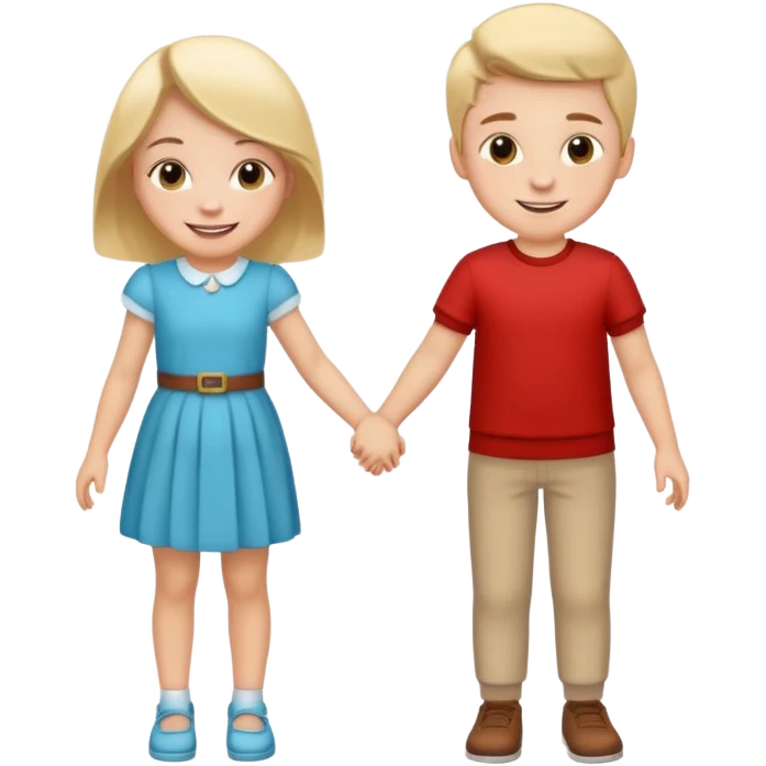 ولد وبنت يتواعدان emoji