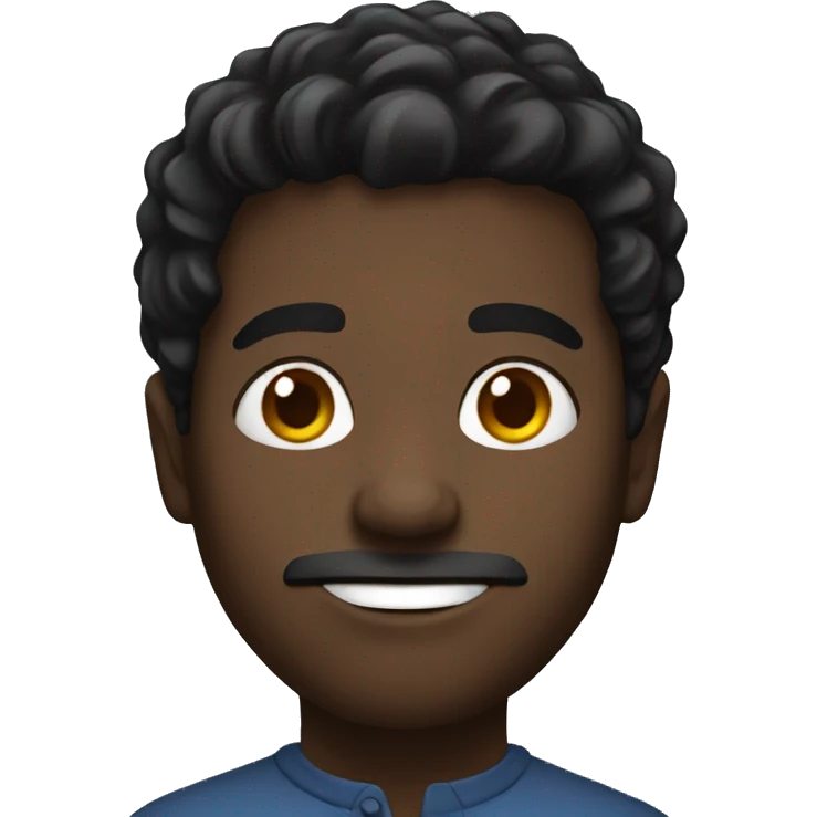 Black man  emoji
