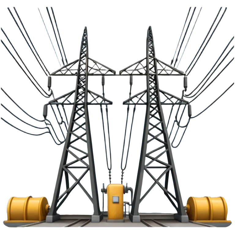 high voltage substation emoji
