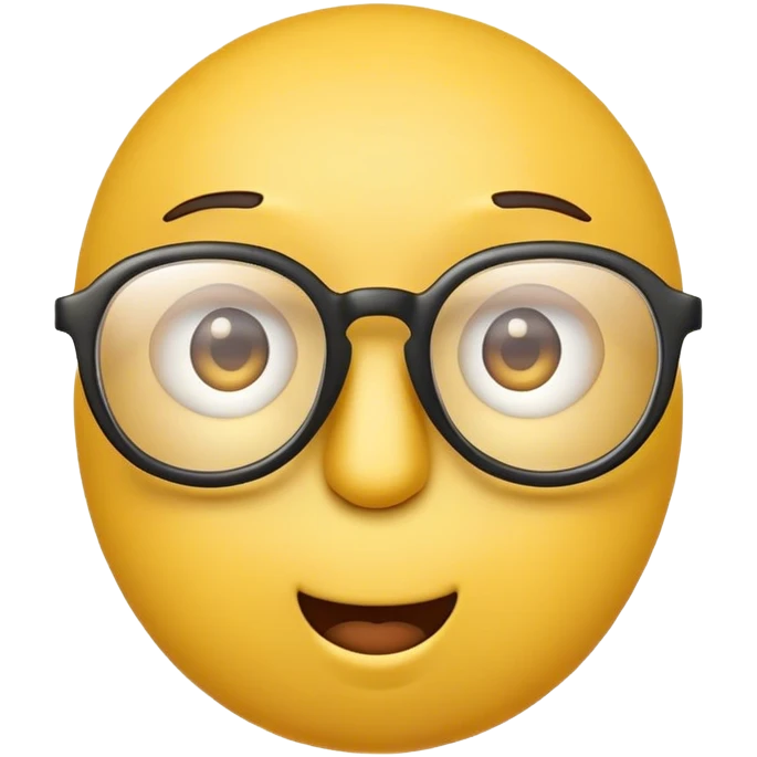 yellow emoji face looking over glasses emoji