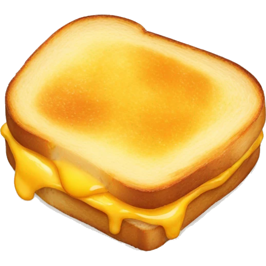 Grilled cheese sandwich emoji