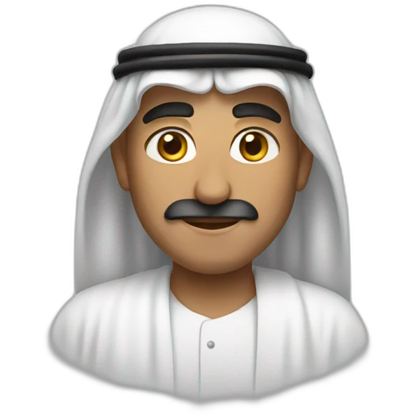 a man from saudi arabia emoji