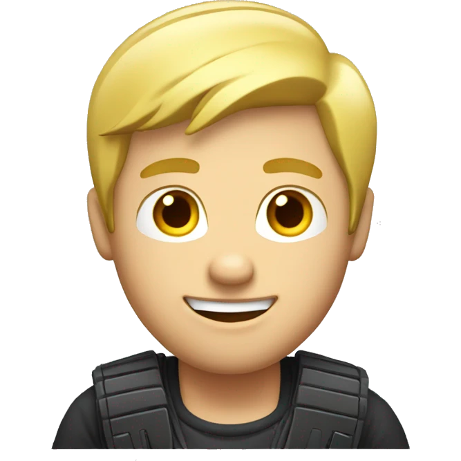 playing video games blond guy  emoji