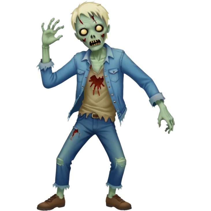 Zombie dancing  emoji