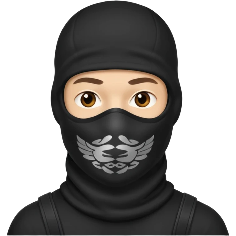 man in balaclava emoji