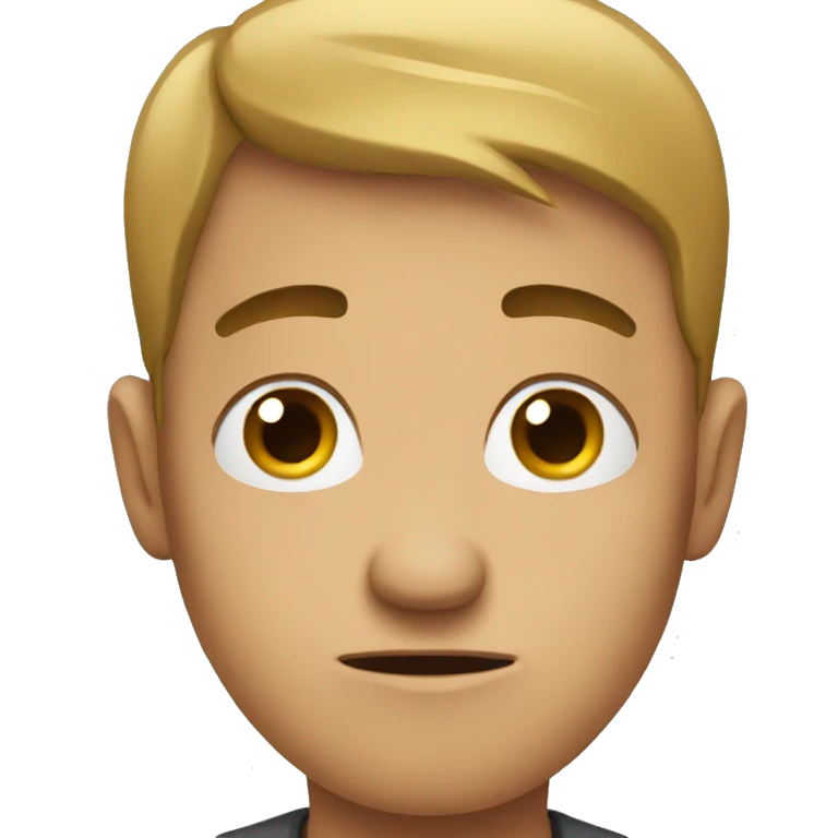 Concerned look emoji