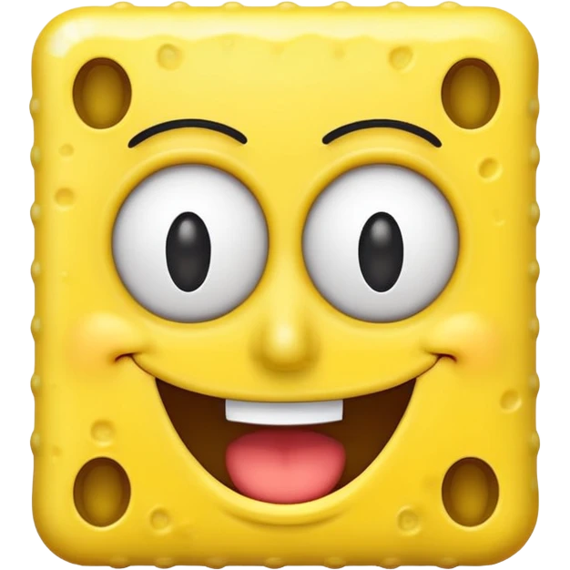 Make a SpongeBob emoji emoji