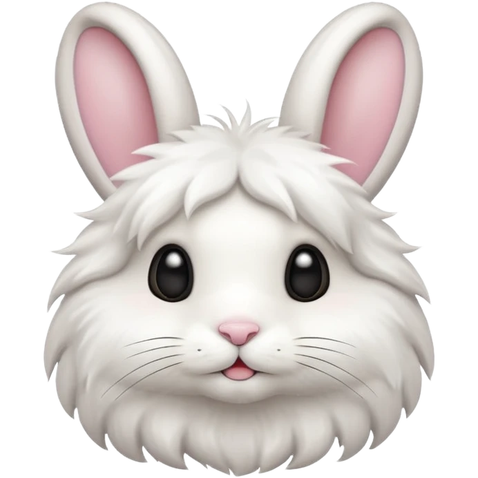 a cute bunny emoji
