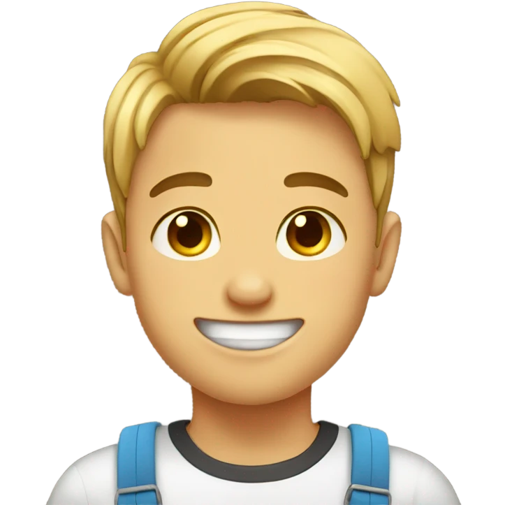 Boy with braces  emoji