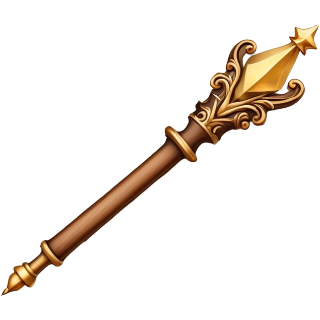 magic wand writing on a piece of paper emoji