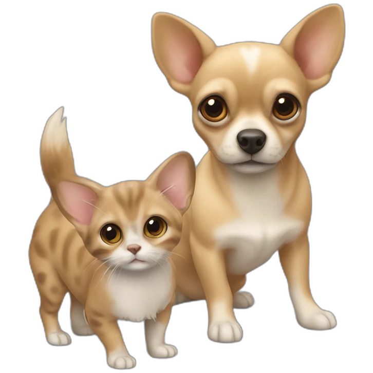 Chiwawa et écaille de tortue chat emoji