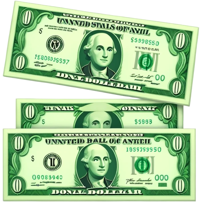 ∞ dollar bill emoji