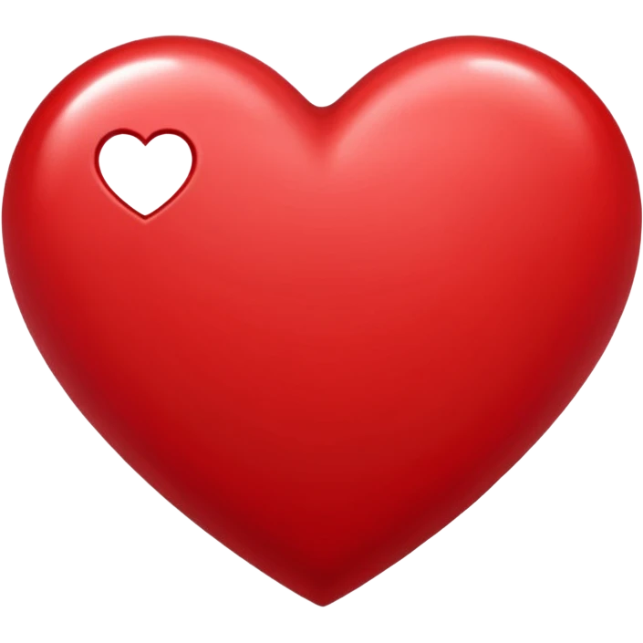 Valentine's Day themed heart emoji